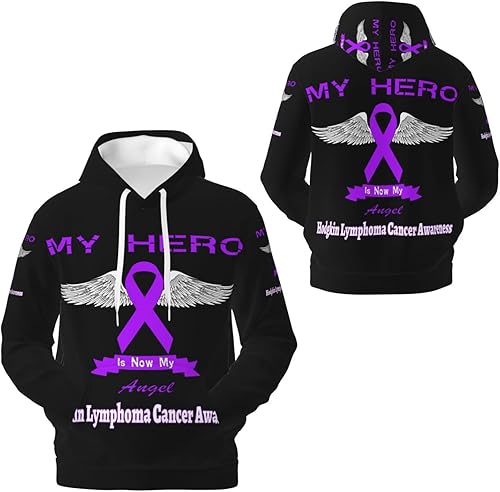 Pullover Heavyweight Fleece Hoodie Vintage Hoodies Long Sleeve Casual Sweatshirt with Pocket Black Rope for Men Women