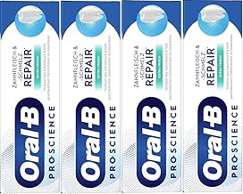 Oral-B Pro-Science Gum & Enamel Repair Extra Fresh Toothpaste, for Daily Use, Made in Germany, Toothpaste, 4 x 75 ml Pack