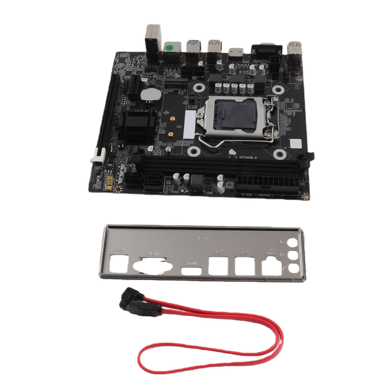 Placa Base para Juegos de Doble Canal DDR3 M.2 NVMe NGFF 6 GB/s Ranura PCIe LGA 1150 Micro ATX Placa Base para PC