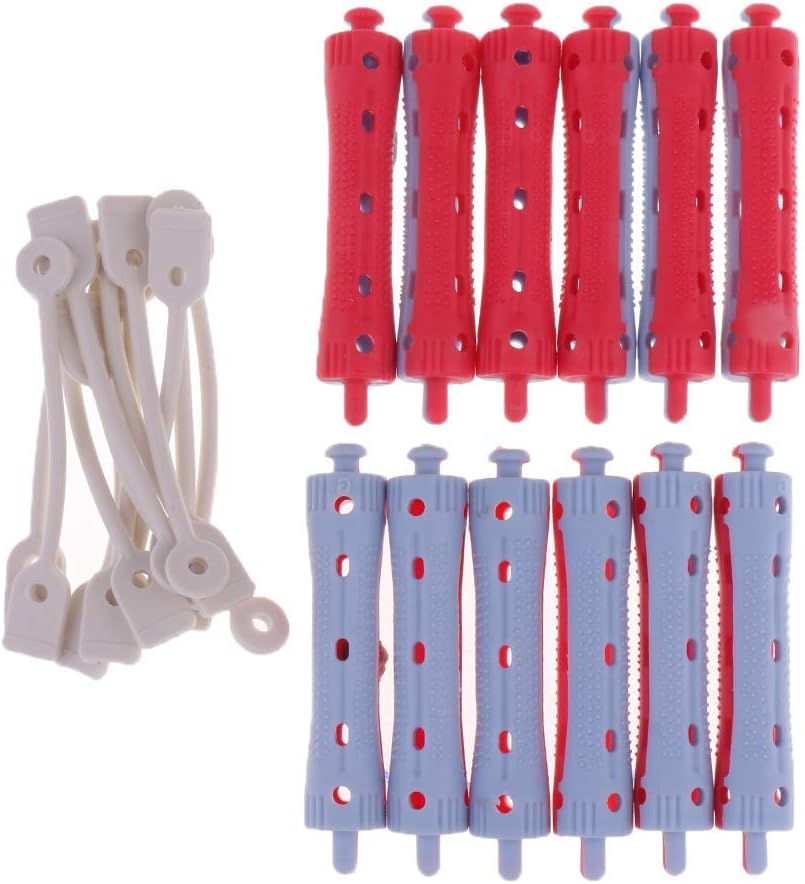 Perm Staven Kapper Krulspelden Salon Schoonheidsverzorging Kappers 12pcs/ Set – 7 x 1,5 cm