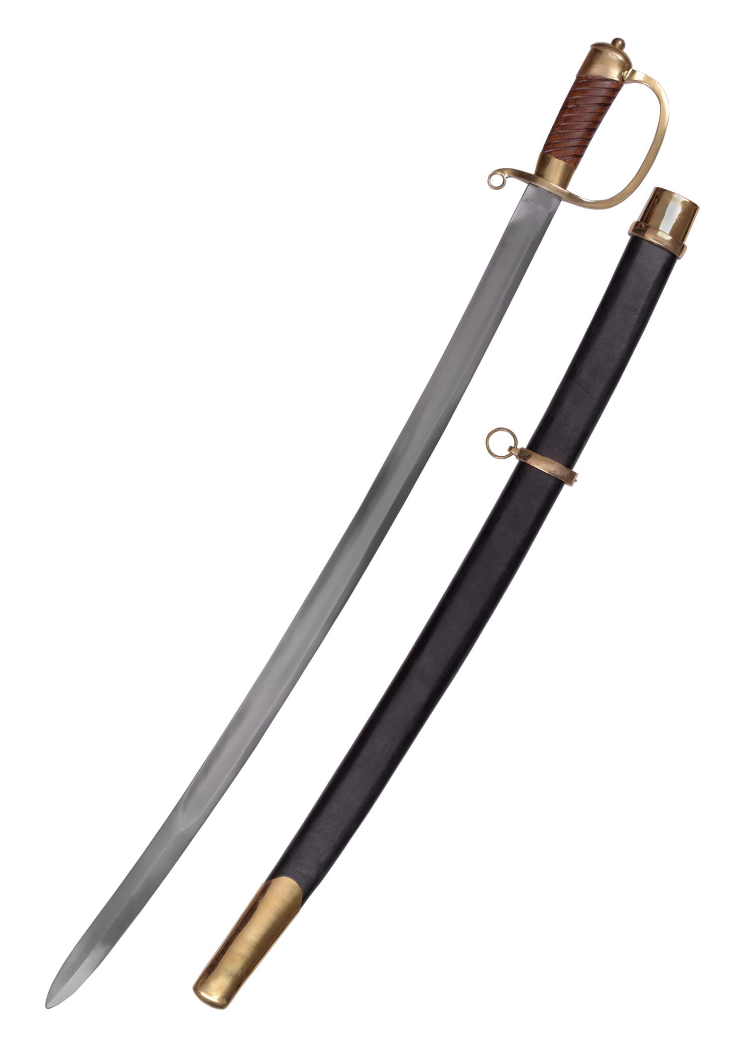 Battle-Merchant - Russischer Schaschka der Dragoner, Modell M1881, Ab 18 | Dekorativ, Militär Säbel Replik, Rekonstruktion, Dekoschwert, für Sammler und Reenactment,