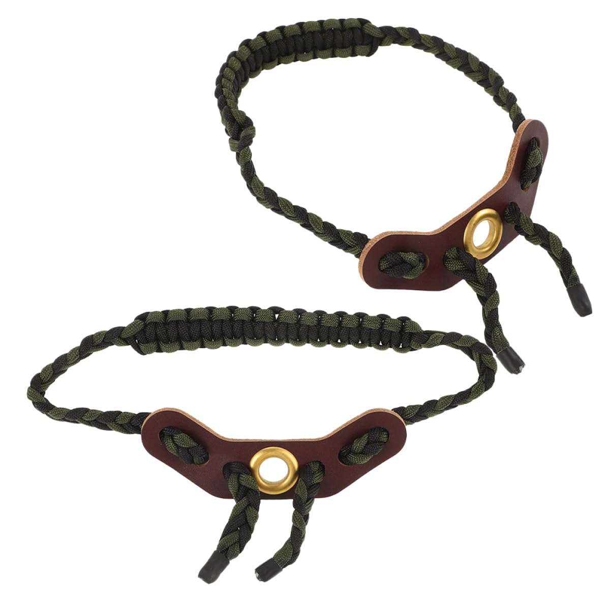 SUPVOX Sturdy Archery Wrist Strap for Compound Bow Braided Nylon Wrist Sling Adjustable Hunting Wrist Sling Target Wrist Support Sturdy Braided Camouflage Gear