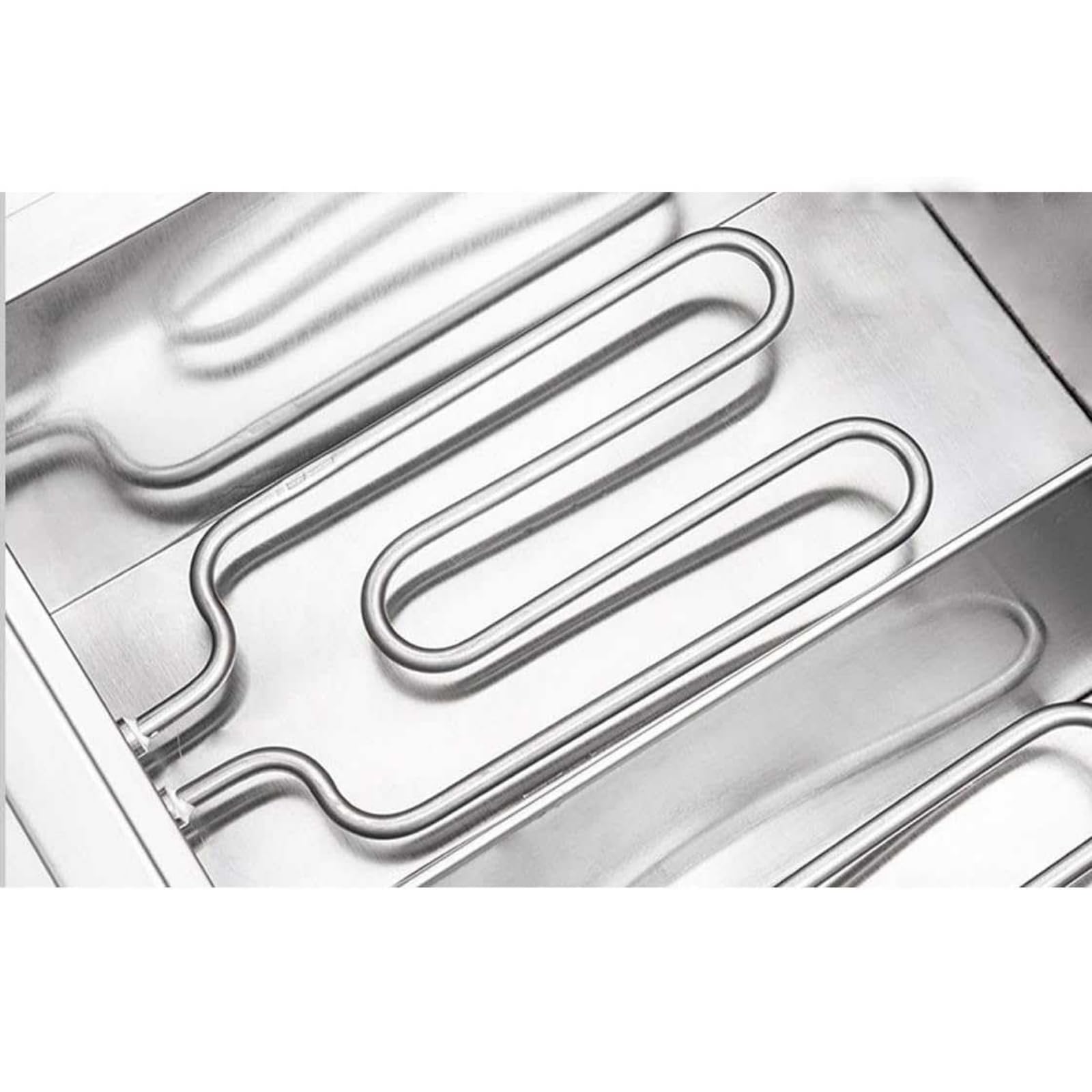 Friggitrice a gas, grande capacità da 10 l, in acciaio inox, per uso commerciale, con potenza di fuoco regolabile, facile da pulire, include cestini e coperchi per patatine, ciambelle, pesce