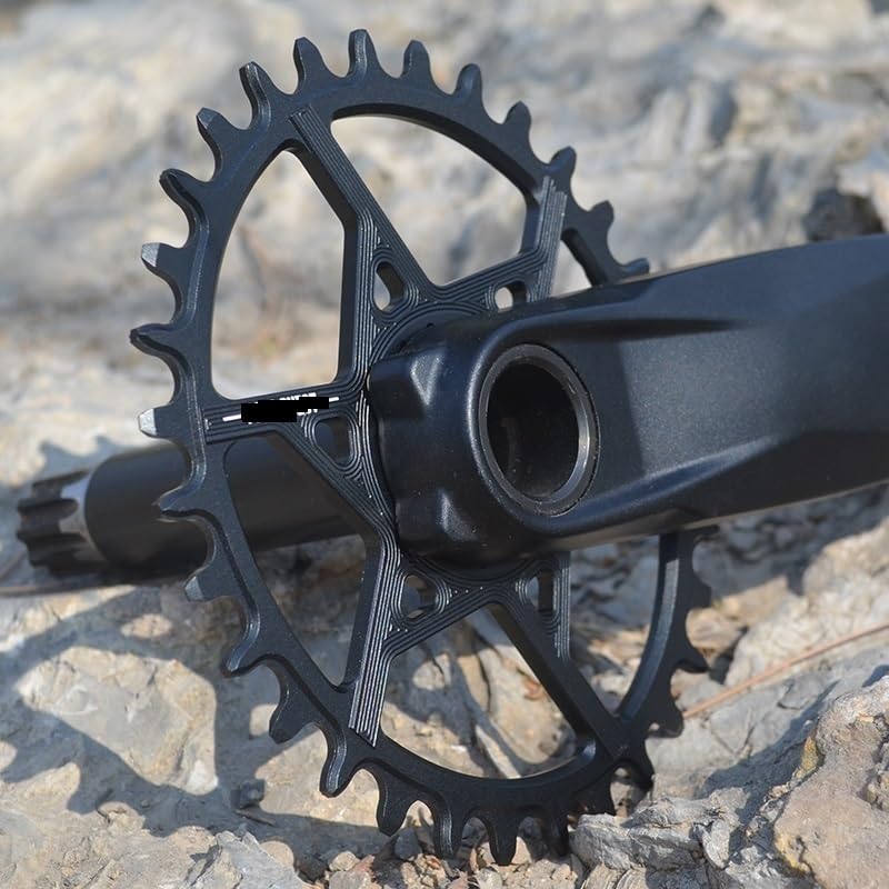 Platos para Bicicletas MTB CIRANKSET Oval GXP Cainado de Ancho Estrecho/Anillo de Cadena Bikewheel/Rueda de Cadena 0mm Offset 32T-40T Plato Ovalado 32 MTB