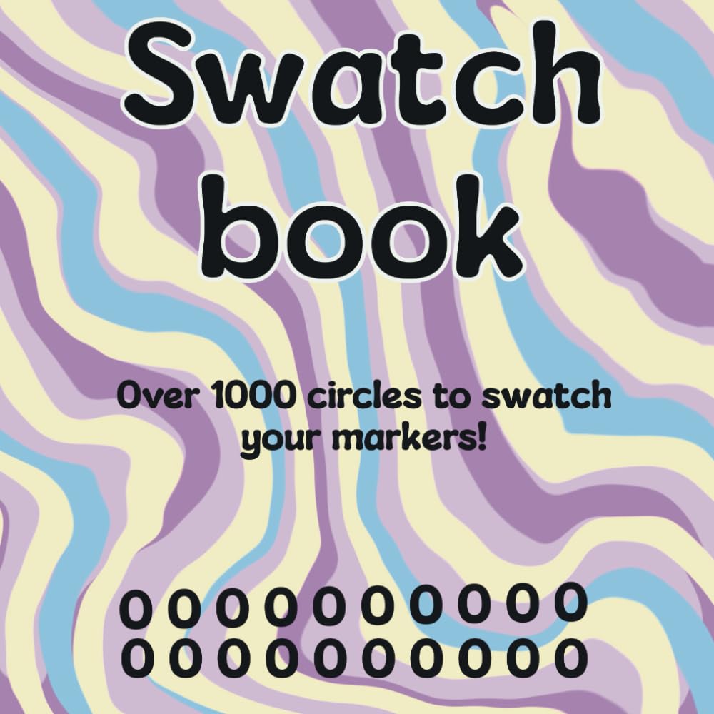 Swatch Book: Swatch book for Markers