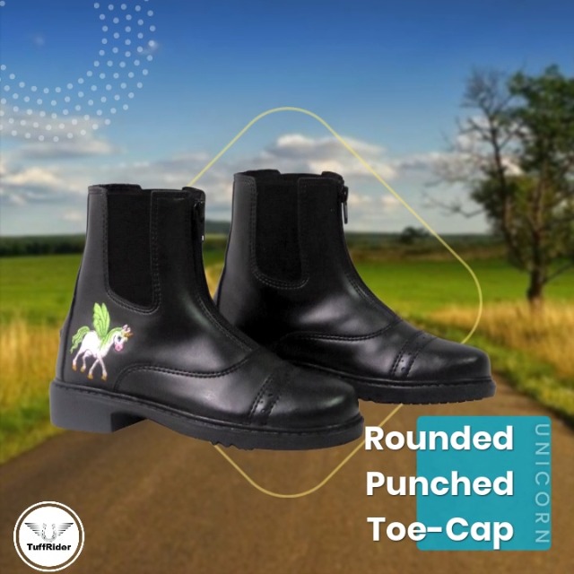 RIDE ダイヤル式　ブーツ　US14 32cm Amazon.com | TuffRider Children's Unicorn Front Zip Paddock Boots