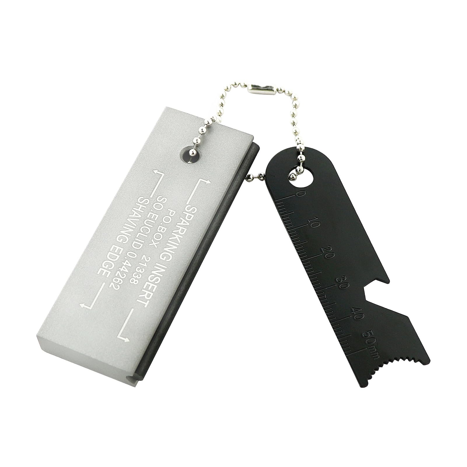 Flint Fire Starter, Fire Starter Survival Tool with Magnesium and Ferro Rod for Camping Hiking Outdoor Survival