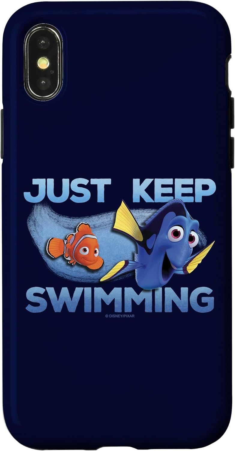 Disney Pixar Finding Dory Nemo & Dory Just Keep Swimming Case for iPhone 17 Pro Max