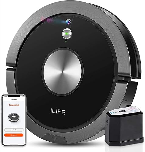 Miniatura 2 de ILIFE Robot aspirador automático A9 con conexión WiFi (renovado) con paquete de protección mejorada CPS de 3 años