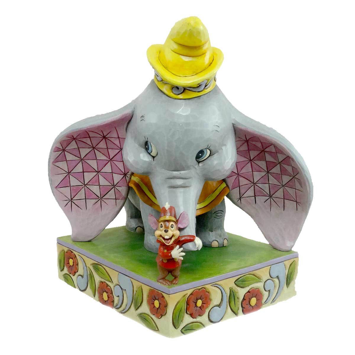 Enesco Disney Traditions Designed by Jim Shore Dumbo with Timothy Mouse Figurine 8 in