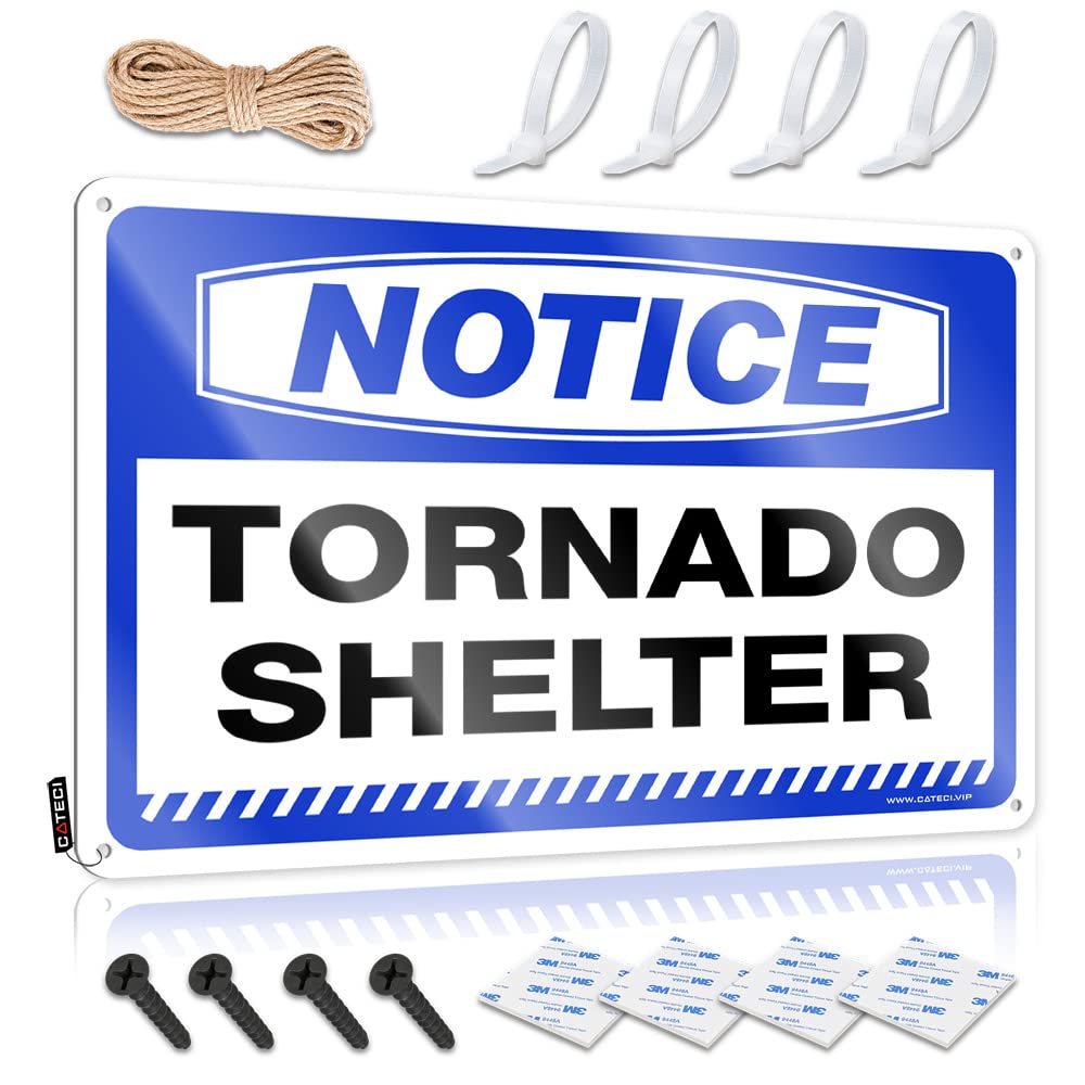 Dorm Door Sign Notice Tornado Shelter Tin Sign Metal Signs Vintage Funny Vintage Coffee Sign(30X40CM)