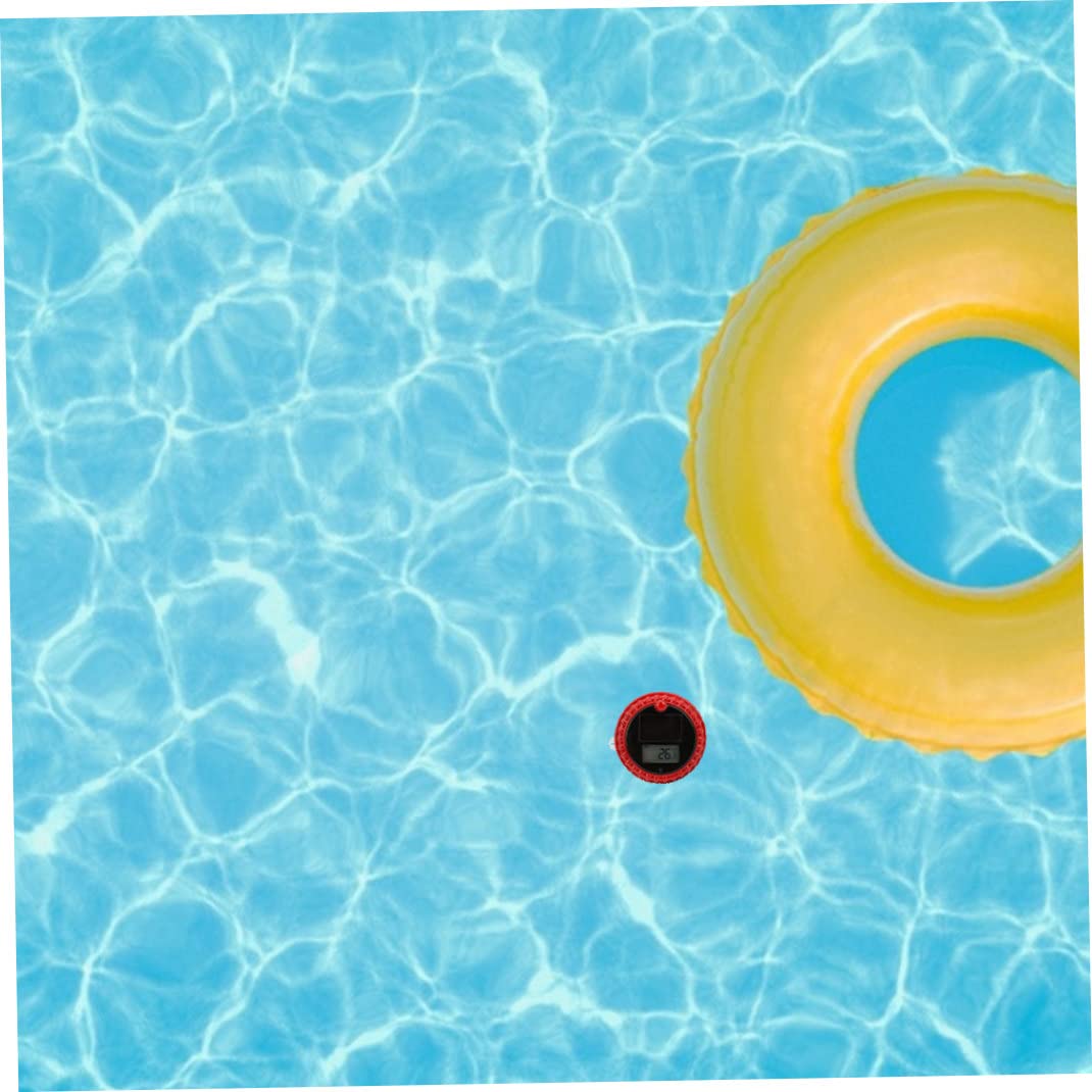 MILEVO Thermomètre à Eau Flottant Thermomètre Flottant sans Fil Piscine Solaire Hygromètre à Eau numérique à Distance