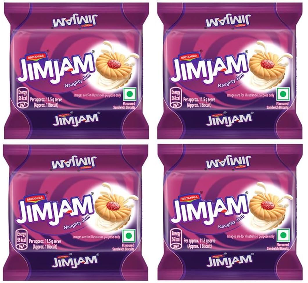 See full amazon price history chart for Britannia Treat Jim Jam Biscuits, 138g (PAck Of 4) - HUMARABAZAR Britannia Treat Jim Jam Biscuits, 138g (PAck Of 4) - HUMARABAZAR (B0CSP61PSG) Amazon Price History, Amazon Price Tracker