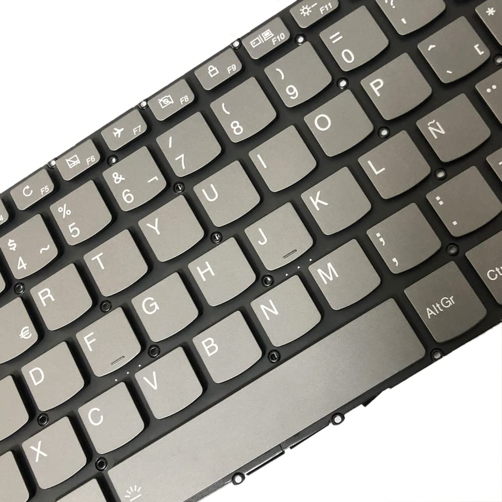 ZAHARA Teclado Español para Lenovo Ideapad 32015ABR 32015AST 32017IKB 32017ISK 13015AST 13015IKB L34015 L34017 PC5CPBSP Teclado retroiluminado