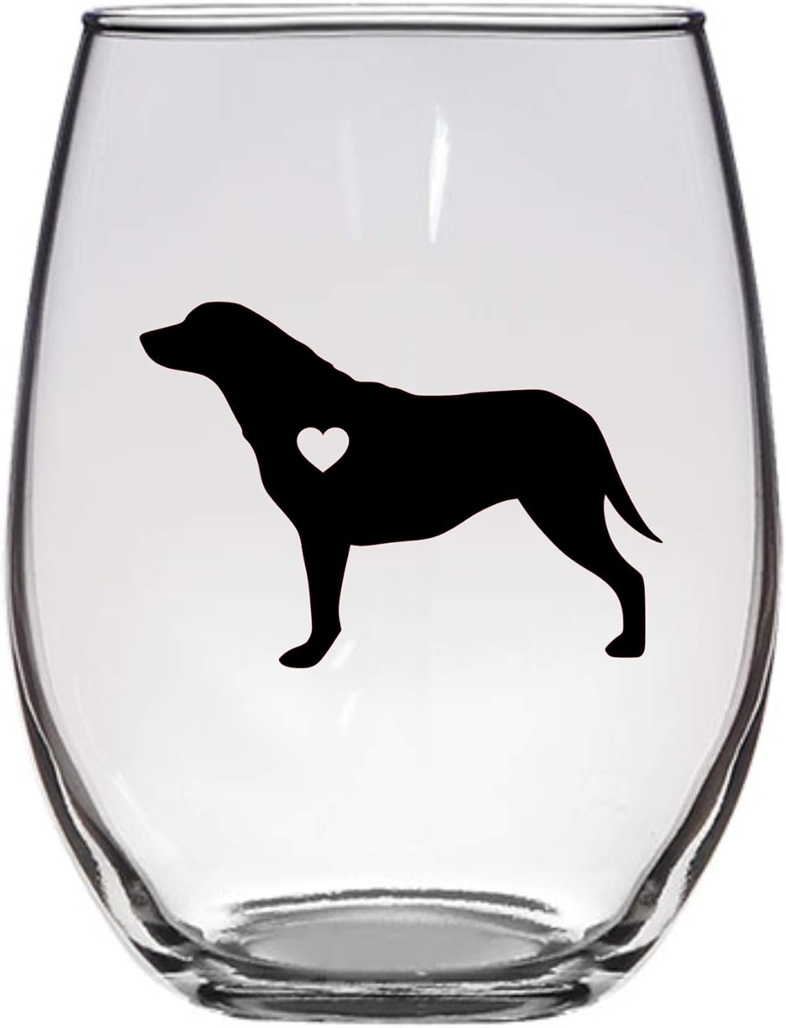 Labrador Retriever Wine Glass, 21 Oz, I love my Lab, Lab