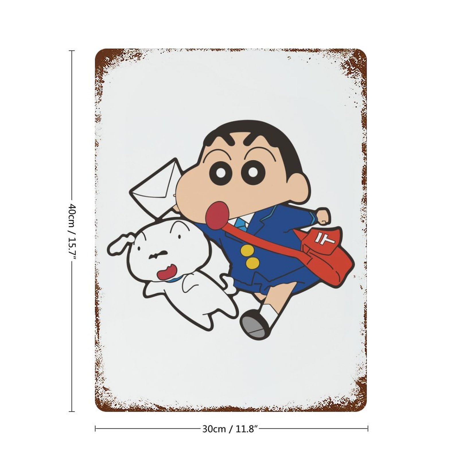 クレヨンしんちゃん ポスター フレーム付き Amazon.co.jp: メタルプレート クレヨンしんちゃん ブリキ看板 ブリキ