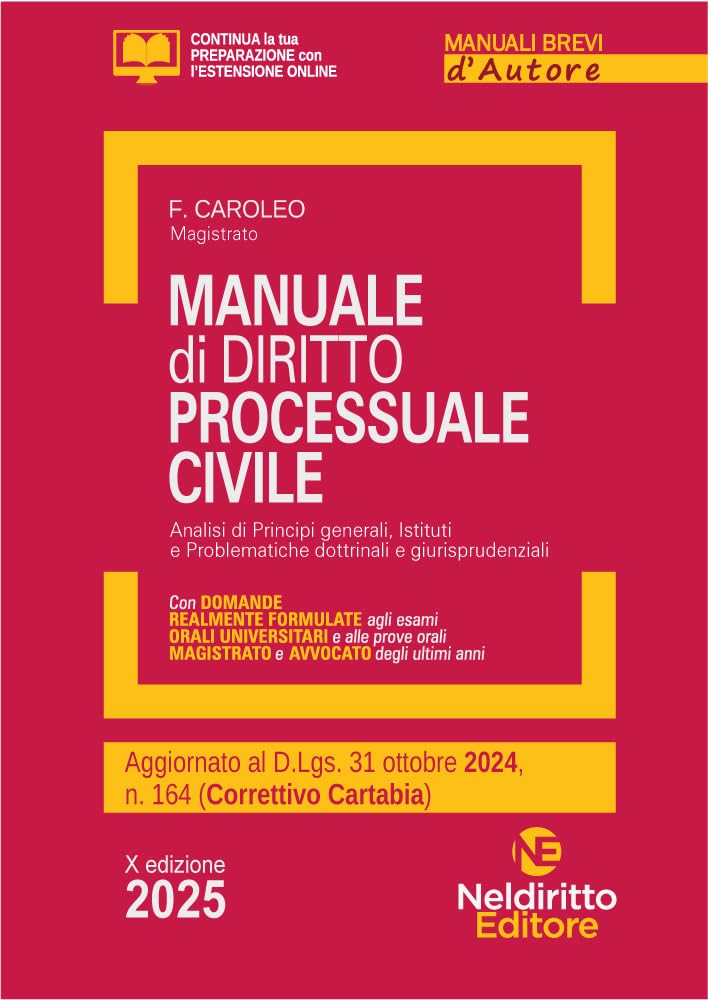 Manuale Breve Di Procedura Civile. Aggiornato Al Decreto Correttivo Cartabia 2024. Nuova Ediz. - 4