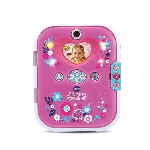 VTech KidiSecrets Selfie Music 2.0 Rose Journal Intime Électronique Enfant