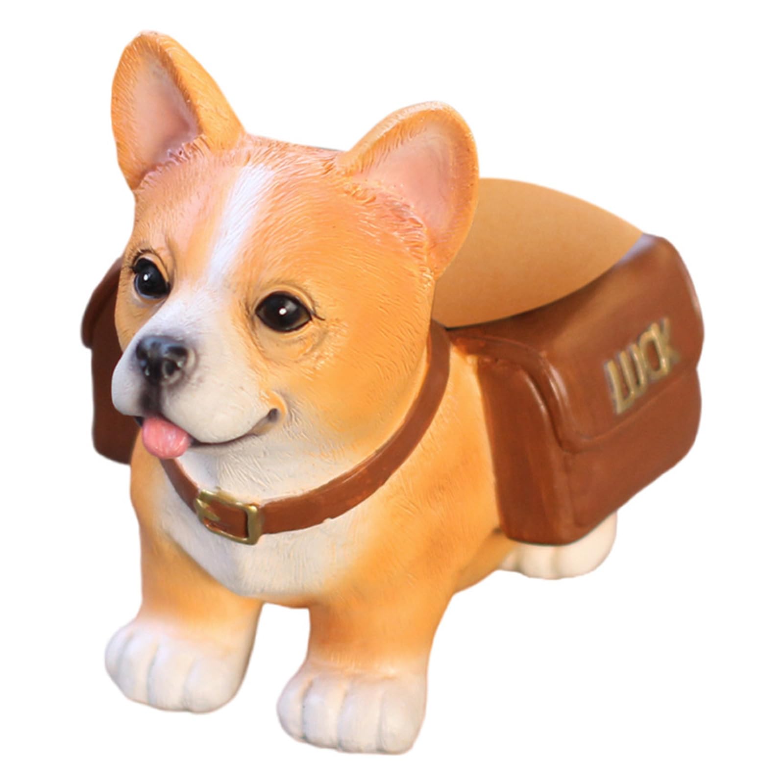 carotoe Unique Resin Planter with Dogs Shapes and Proper Drainage Systems Decorative Dogs Flower Pots for Home Offices Molded Flower Container