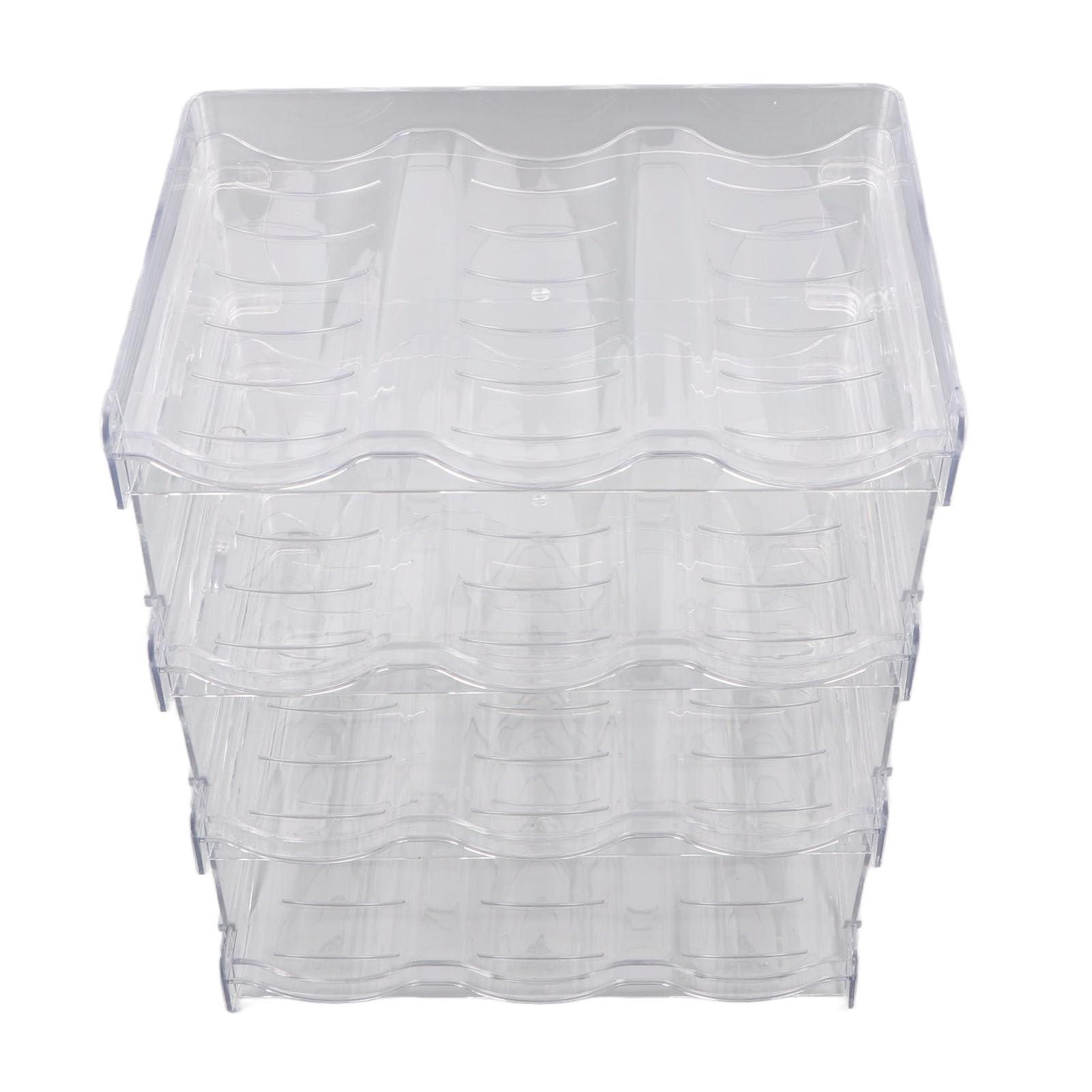 Organizer per bottiglie d'acqua trasparente portabottiglie
