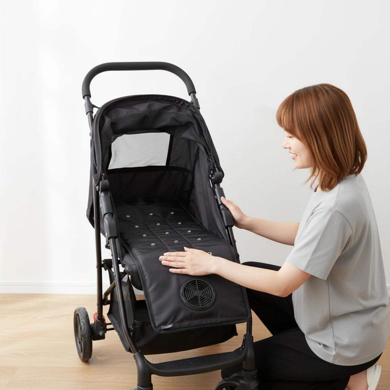 KESOTO Tappetino per Trasportino Animali Tappetino Cuccia Materassino Letto in Poliestere con Rete Traspirante per Miorare Il Comfort Quotidiano in Estate, Beige, Style to 3
