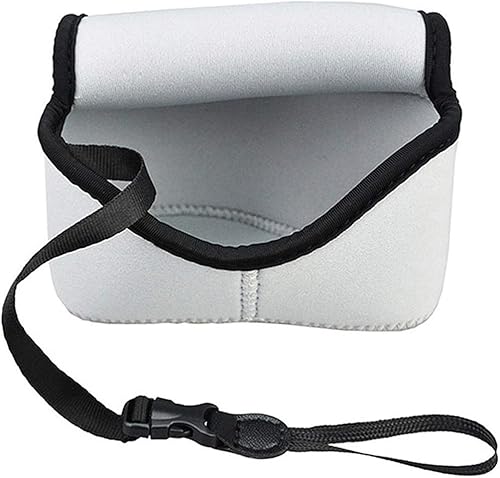 Miniatura 7 de Fotasy JJC - Funda de neopreno ultraligera resistente al agua, color gris, compatible con Sony a6600 a6500 a6400 a6300 a6100 a6000 a5100 + lente