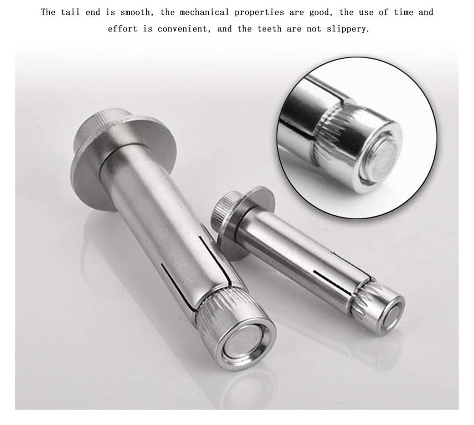 Tornillo de expansión, Perno de acero inoxidable, manguito expansión, tornillos anclaje, pernos, accesorios hardware(M10*70)