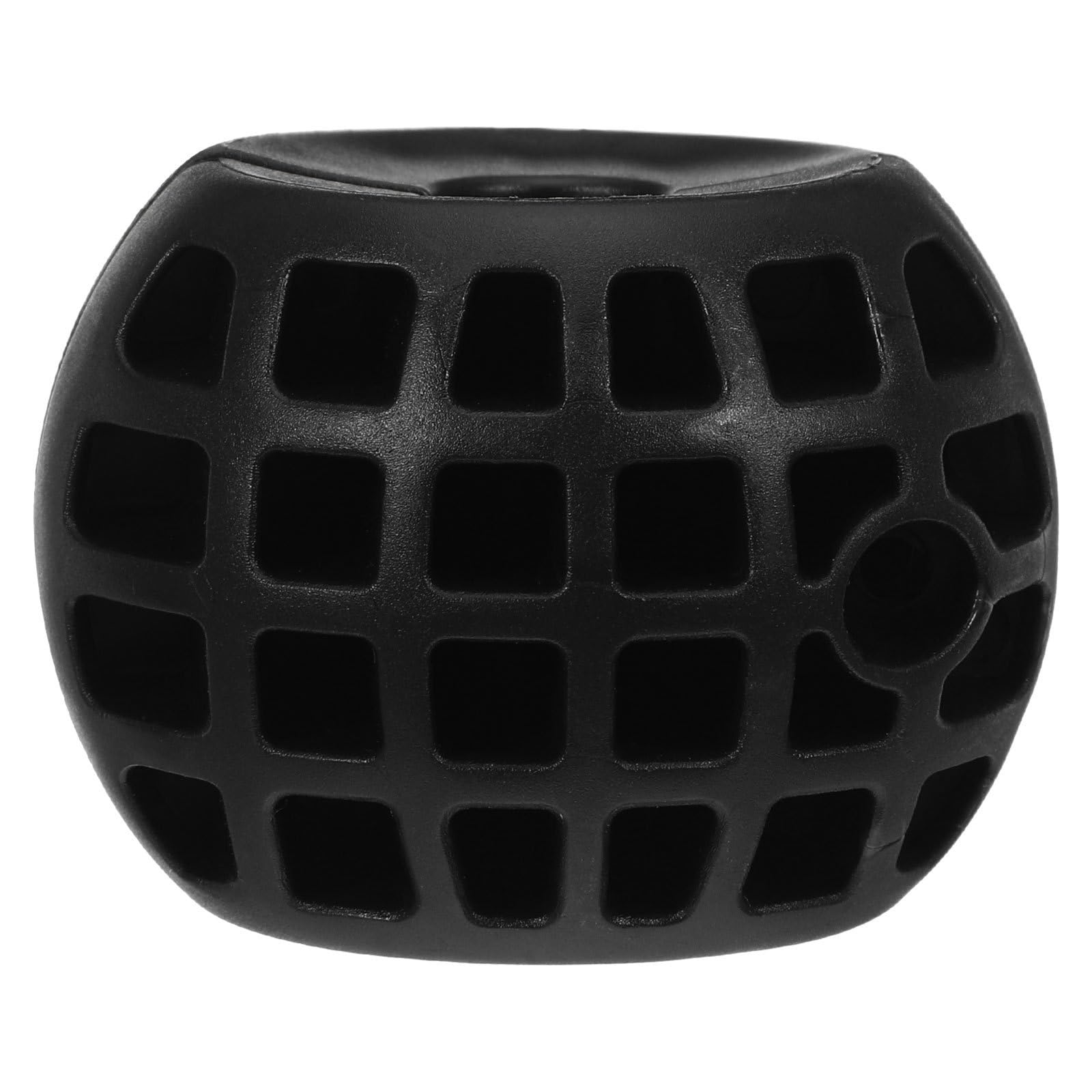 Gummi Kugelstopper mit 14,5mm Lochdurchmesser Schwarz für Gartenschlauchwartung und freistehende Schlauchaufroller Stopper