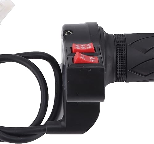 Miniatura 9 de 3 empuñaduras de control de velocidad del acelerador para bicicletas eléctricas con engranaje de avance y marcha atrás