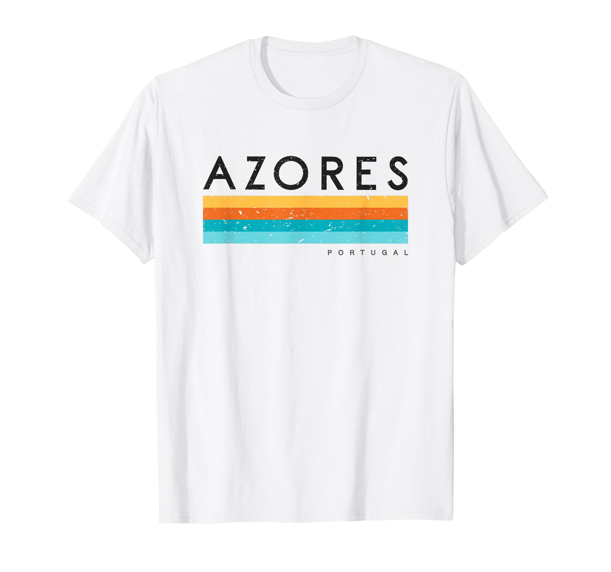 Vintage Azores Portugal Retro Design T-Shirt