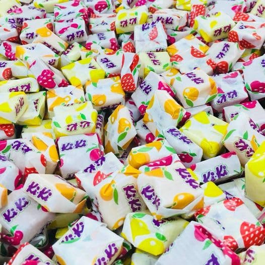 Amazon.com : Kras Ki-Ki tutti frutti Chewy Candies Halal 200g/7oz