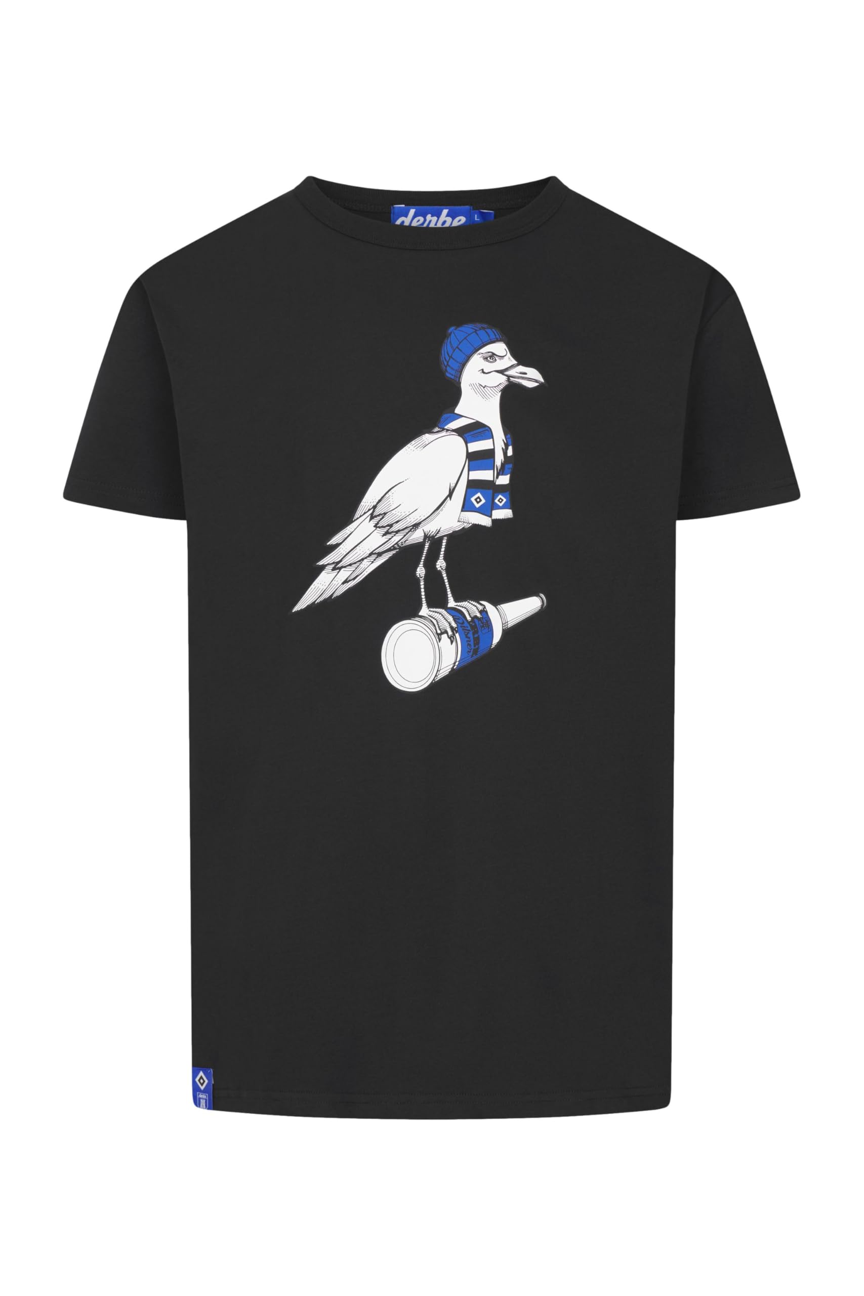 derbe Herren T-Shirt HSV Möwe HSV Fanartikel Hamburger Sportverein