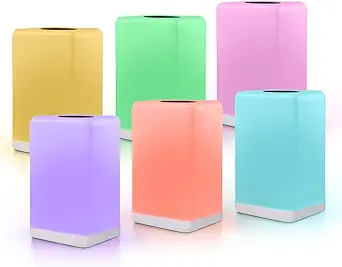 FriendLi - Subscription Required Wi-Fi LED Light for Long Distance Touch Lamp, Unique Gift for Connection, Best Friend, Relationship, Family, Friendship, Easy App Setup (Set of 6)