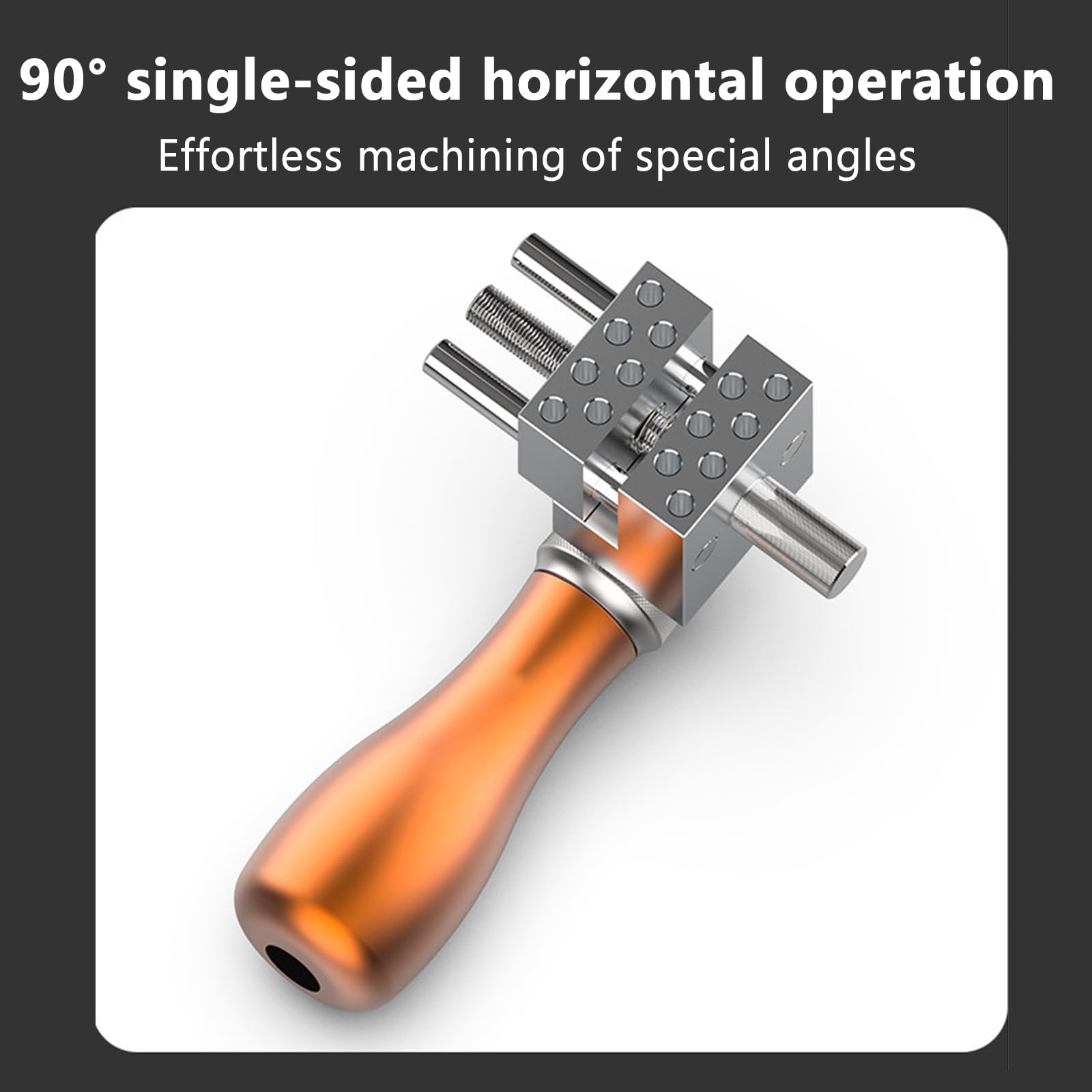 Mini Morsa per Hobby, Piccolo Morsetto da Banco, Modellismo da Tavolo, Leva Regolabile, Forza di Serraggio Massima 30 Mm, per Lavorazione del Legno, Foratura, Segatura, Creazione di Gioielli