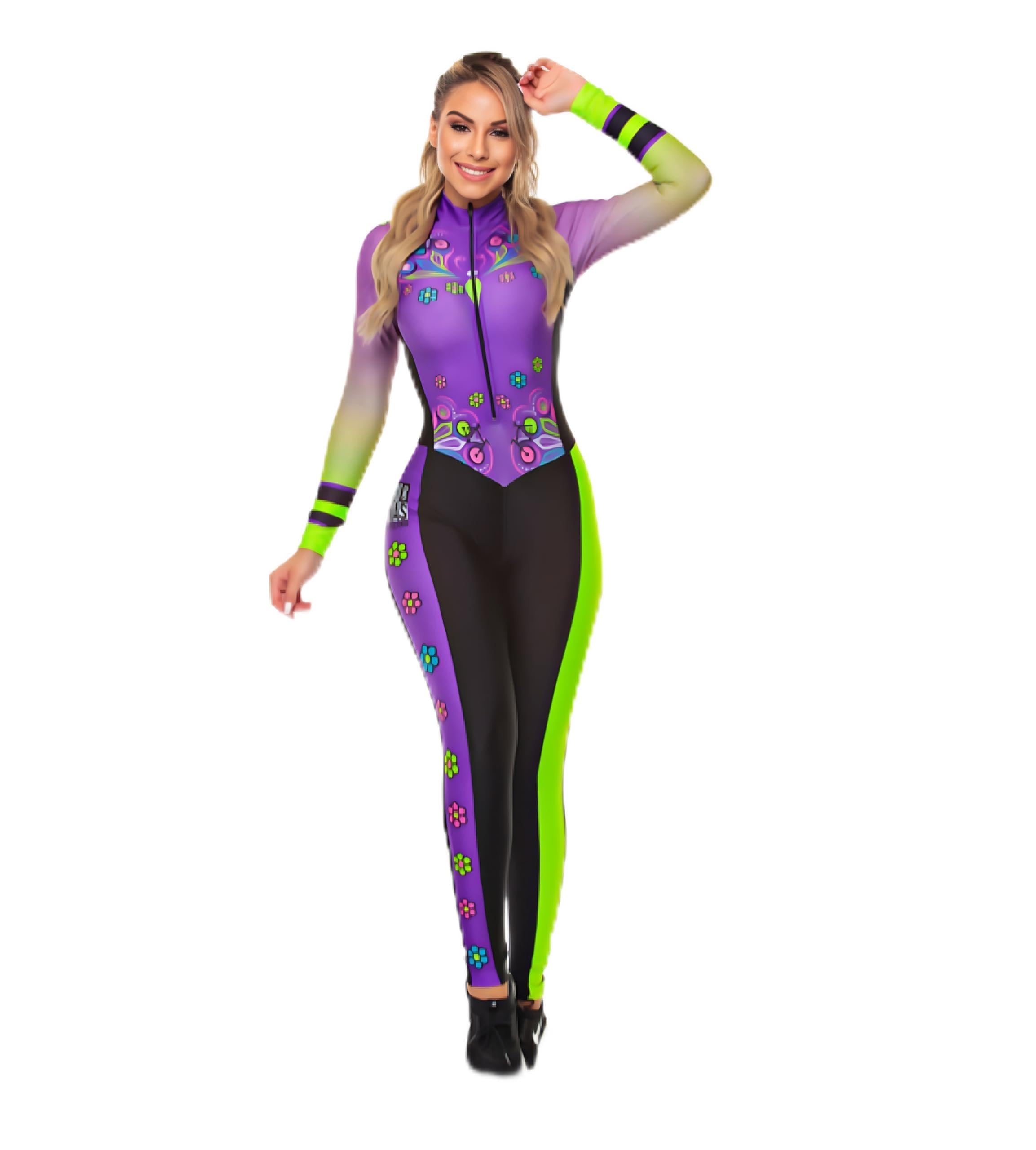 Triathlon Anzug Damen Radtrikot Skinsuit Jumpsuit Ciclismo Hombre Langarm Set Gel Road Mountainbike