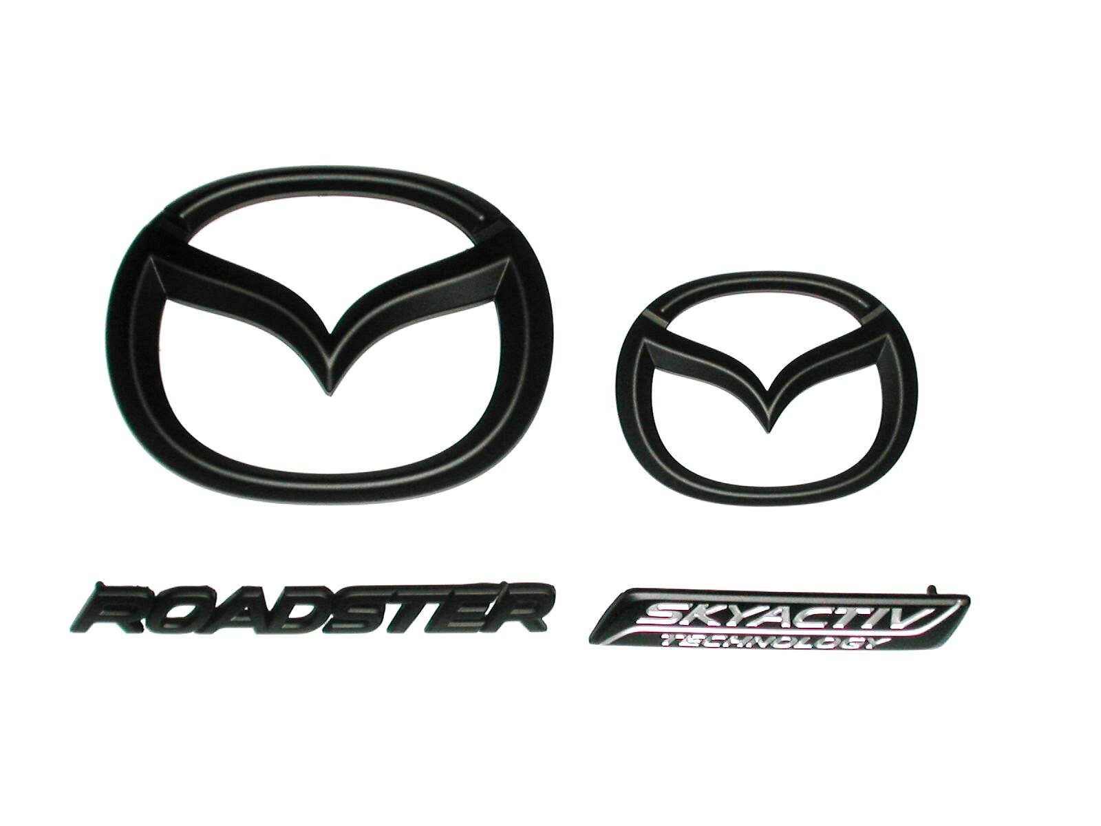 Amazon | マットブラック ロードスター(ND5/前期) エンブレム 4