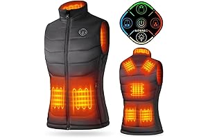 KOVNLO Heated Vest Women, 5-in-1 Wonder with Lights-out Design