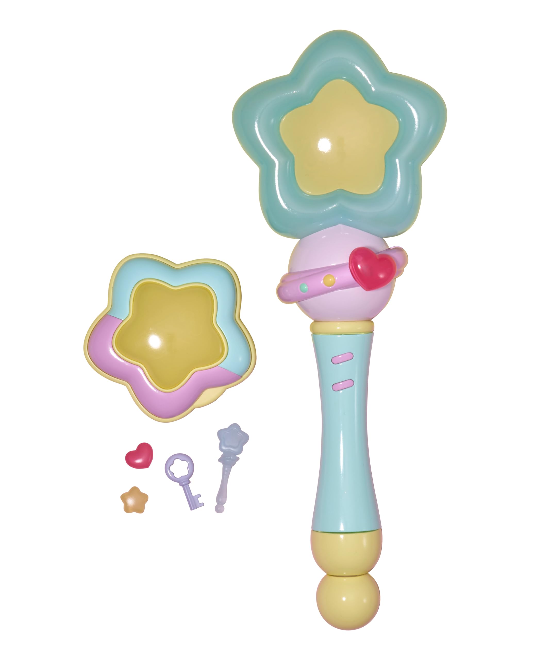 TAMASHII NATIONS PROPLICA 魔法の姉妹ルルットリリィ スタットネオネオン＆ガラスのハートほうぷパクトセット ABS製