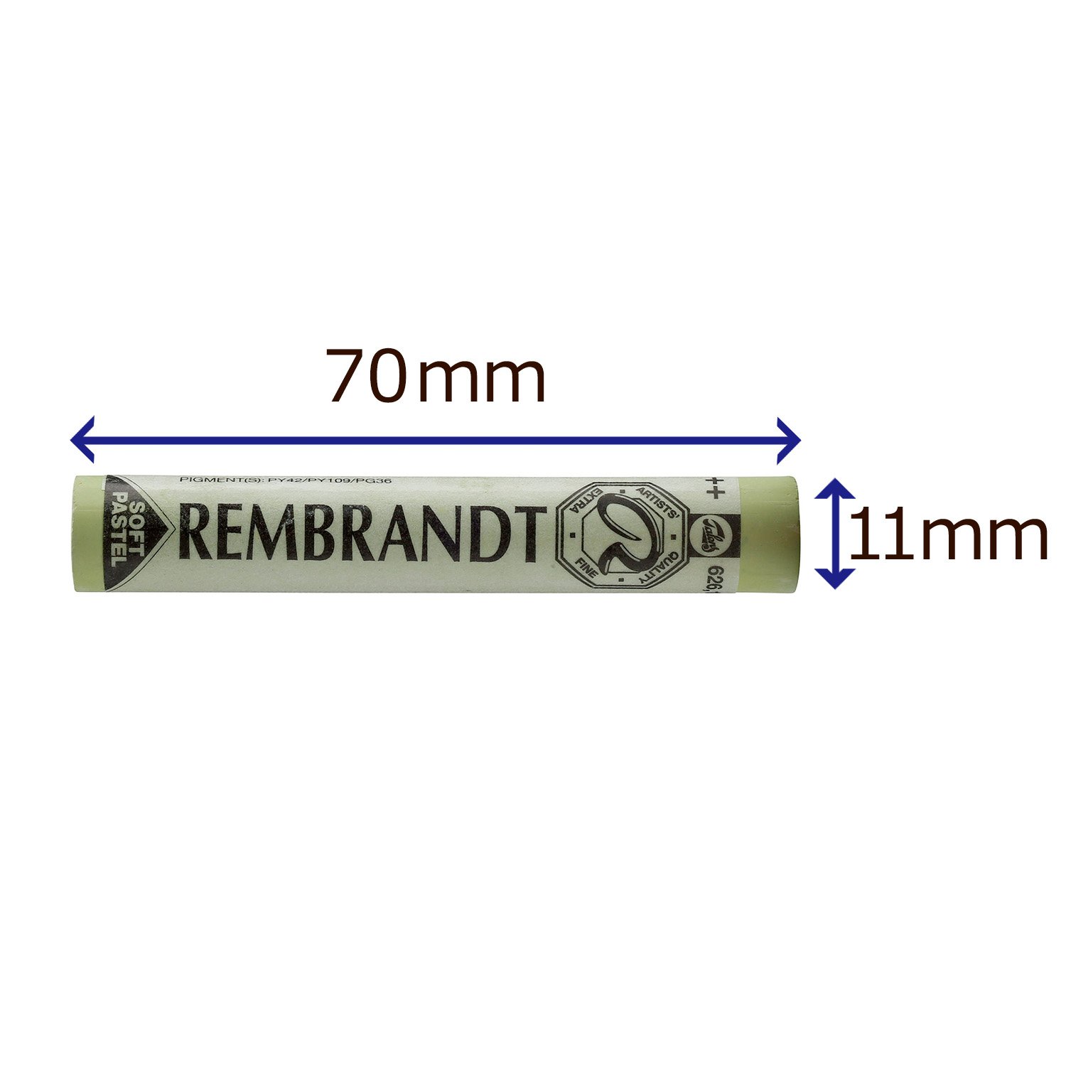 Rembrandt Pastel 626.10 Cinnabar Green Light (31996261)