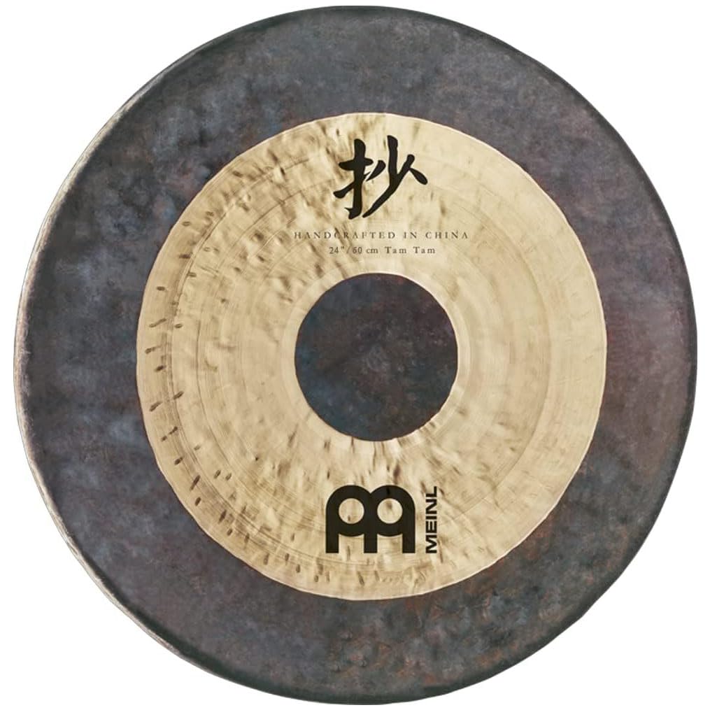 Meinl Sonic Energy Chau Tam da 61 cm con battitore per terapia di guarigione del suono, meditazione e yoga, lega di bronzo, garanzia di 2 anni (CH-TT24)