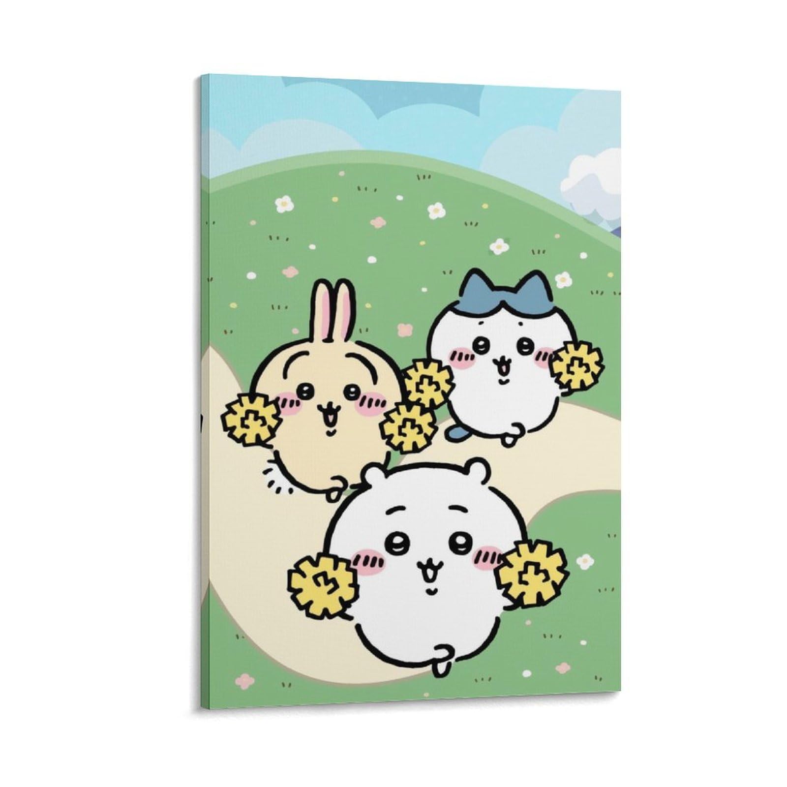 【更に値下げしました】壁掛け画 Amazon.co.jp: ちいかわ 壁掛け絵画シングル垂直バージョンの壁