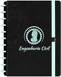 Caderno De Disco ISCOOL Inteligente G Verde Engenharia Civil