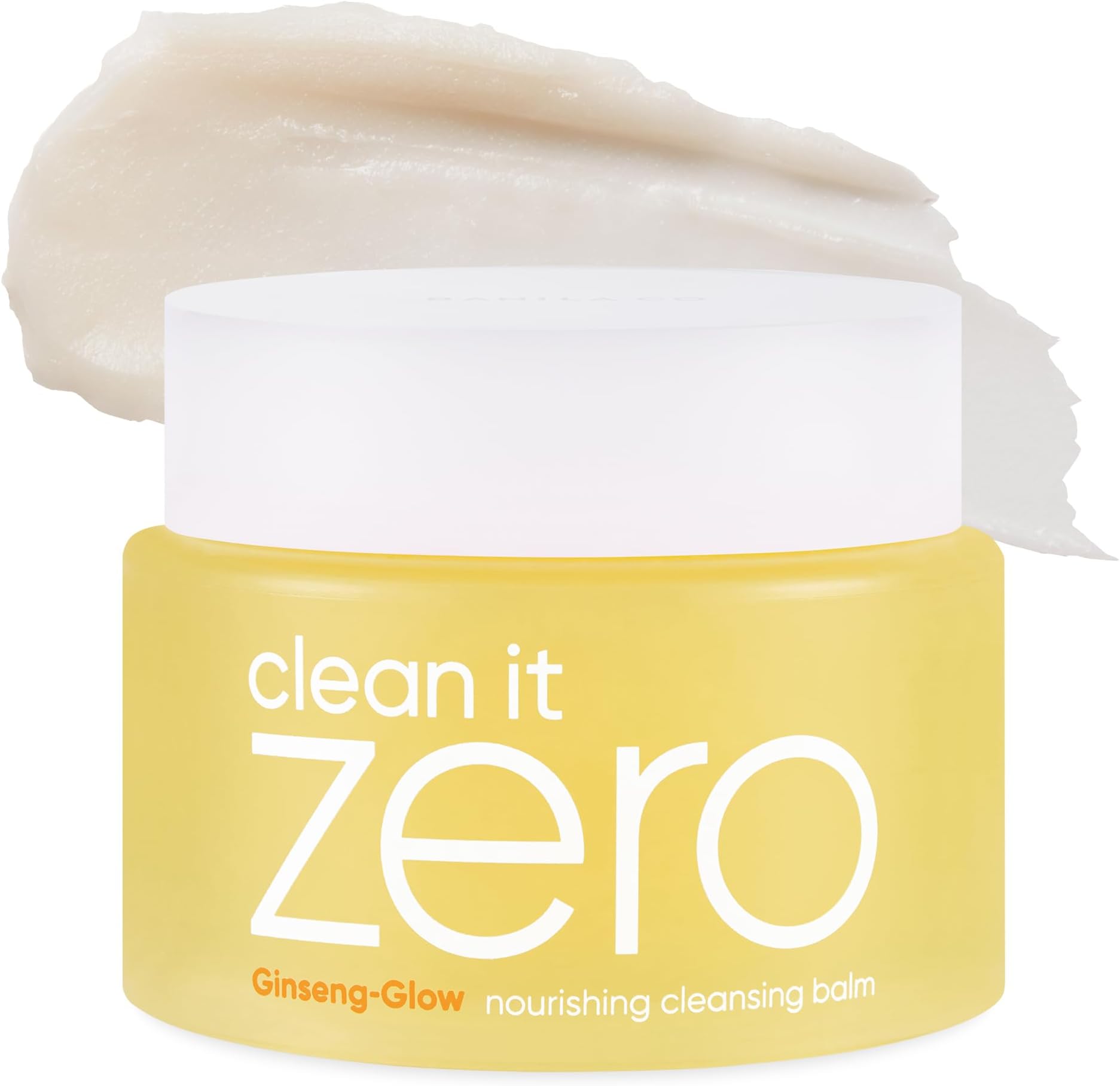 BANILA CO Clean it Zero Nourishing Cleansing Balm | Korean Makeup Remover for Dry Skin | Vegan | Cleansing Oil, Facial Cleanser Made with Ginseng Root & Soybean Peptide (100ml / 3.38 fl. oz)