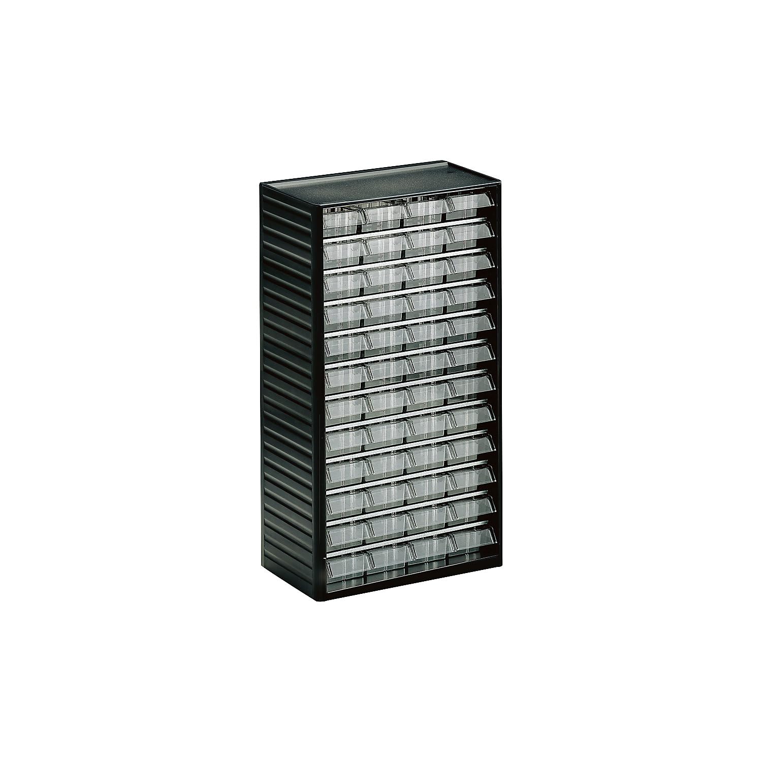 Treston Magazyn na małe części 551-3, szer. x gł. x wys. 310 x 180 x 550 mm, 48 szuflad, szary
