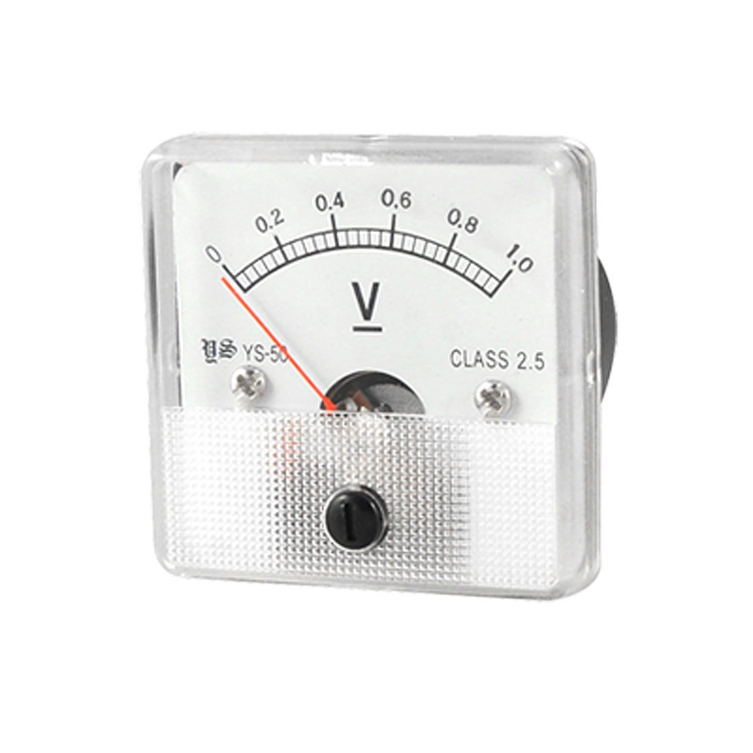 Aexit DC 0-1V gauge Class 2.5 Analog Voltage Panel Meter Voltmeter