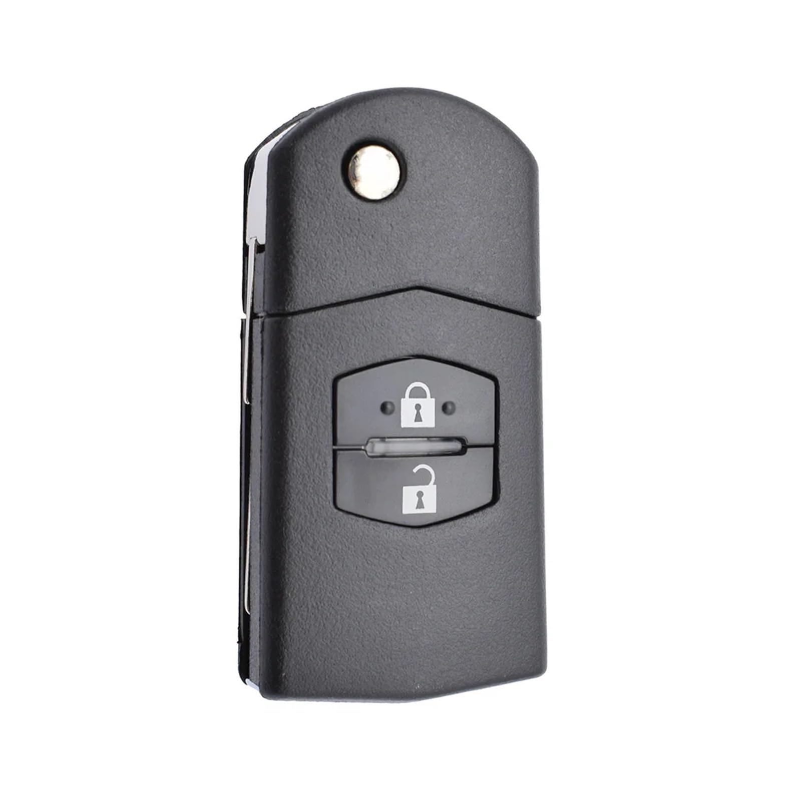 Coque clé télécommande voiture 2 boutons pour Mazda Demio CX7 RX8 MX5 MPV - 7