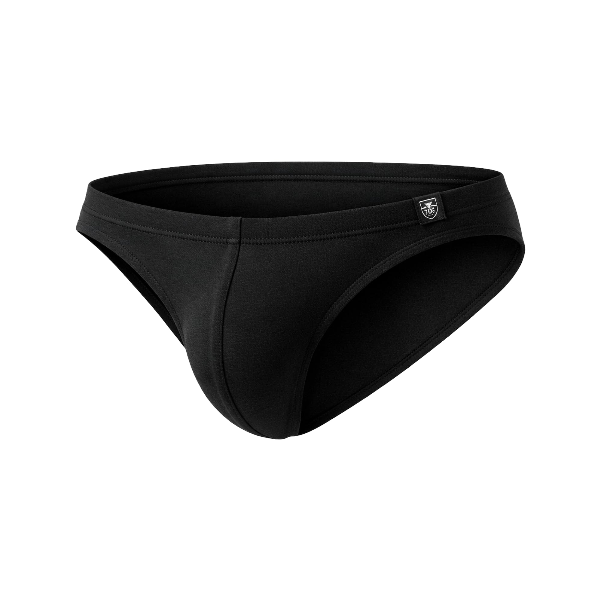 Tof Paris Men's Black - Briefs Underwear - French Bikini Brief - 1X Size M