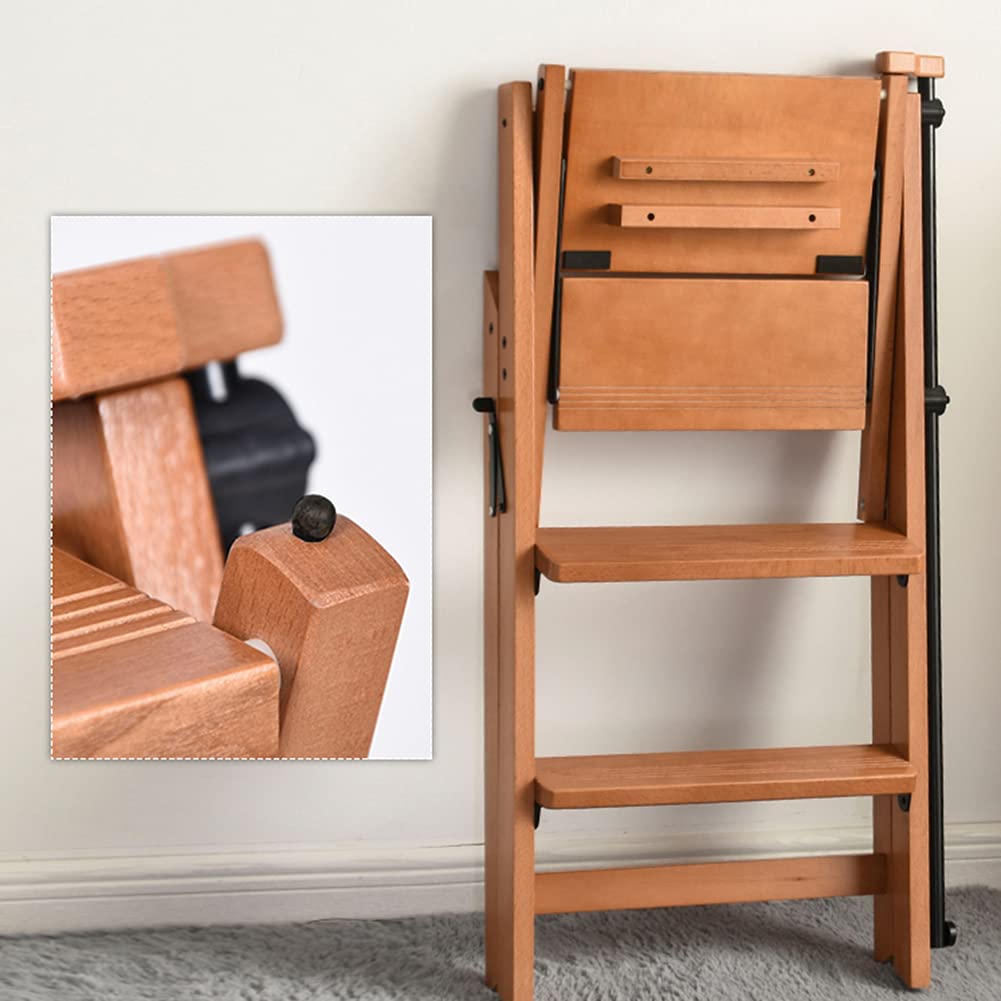 Taburete Escalonado de Madera Taburete Escalonado Plegable para niños, Taburete pequeño de Madera cocinas Dormitorios Habitaciones para niños Taburete Elevado multifu