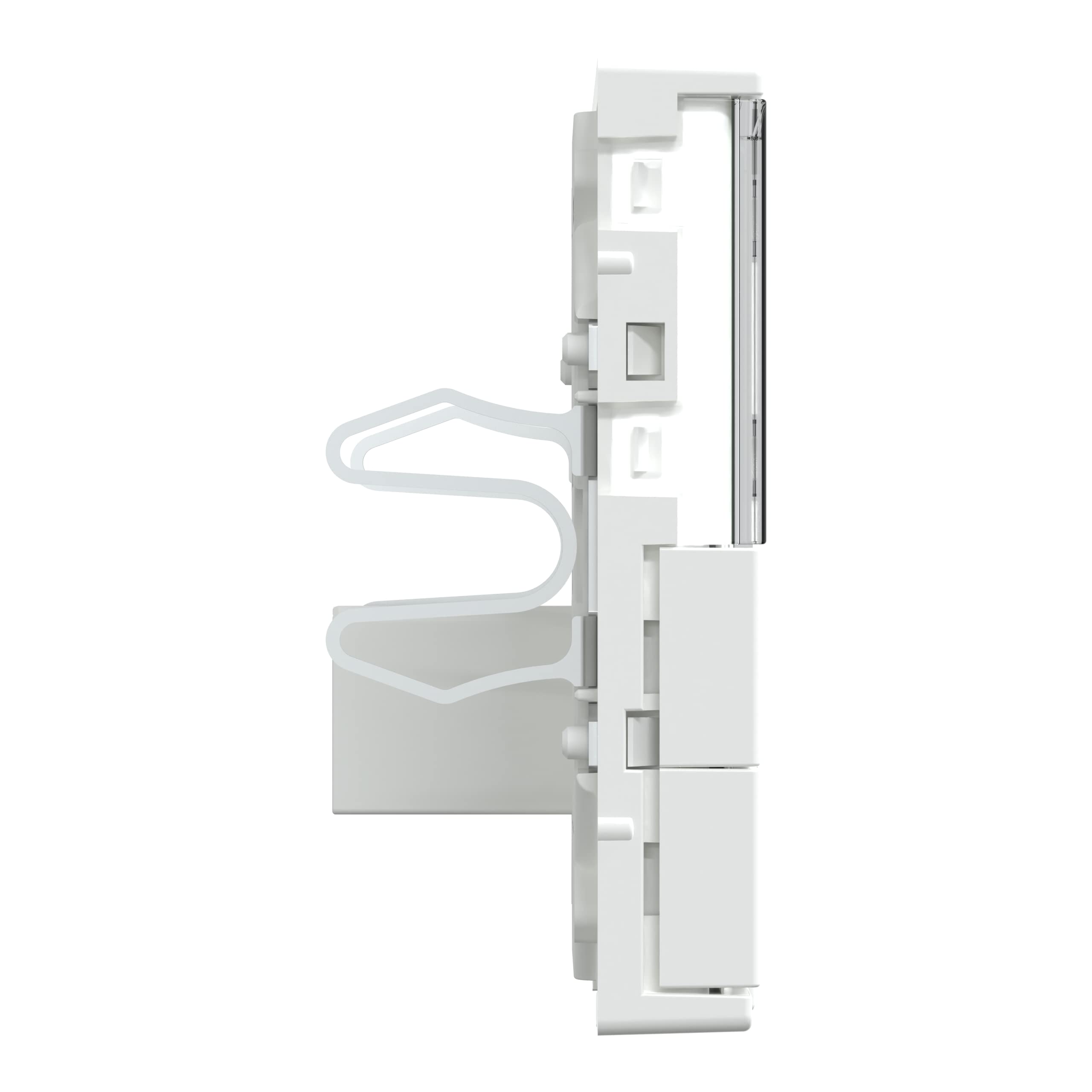 Schneider Electric Modulo timer standard Merten MEG5754-0325, timer settimanale digitale da incasso per uso interno con interruttore attivo bianco lucido, M