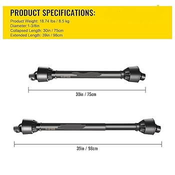 わたはた Amazon.com: Happybuy PTO Shaft, 1-3/8
